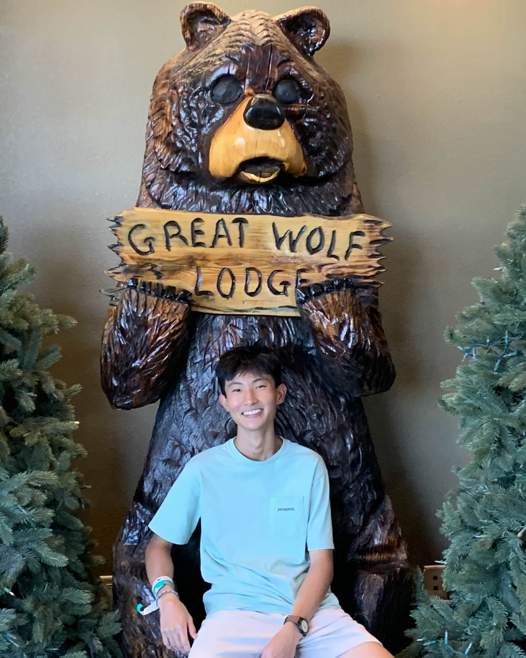 Caleb on a trip to Colorado